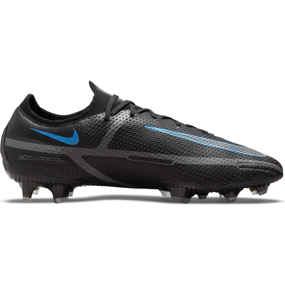 Nike Phantom GT2 Elite FG Firm Ground Soccer Cleats - Black/Black/Iroman/Grey - Best Buy Soccer