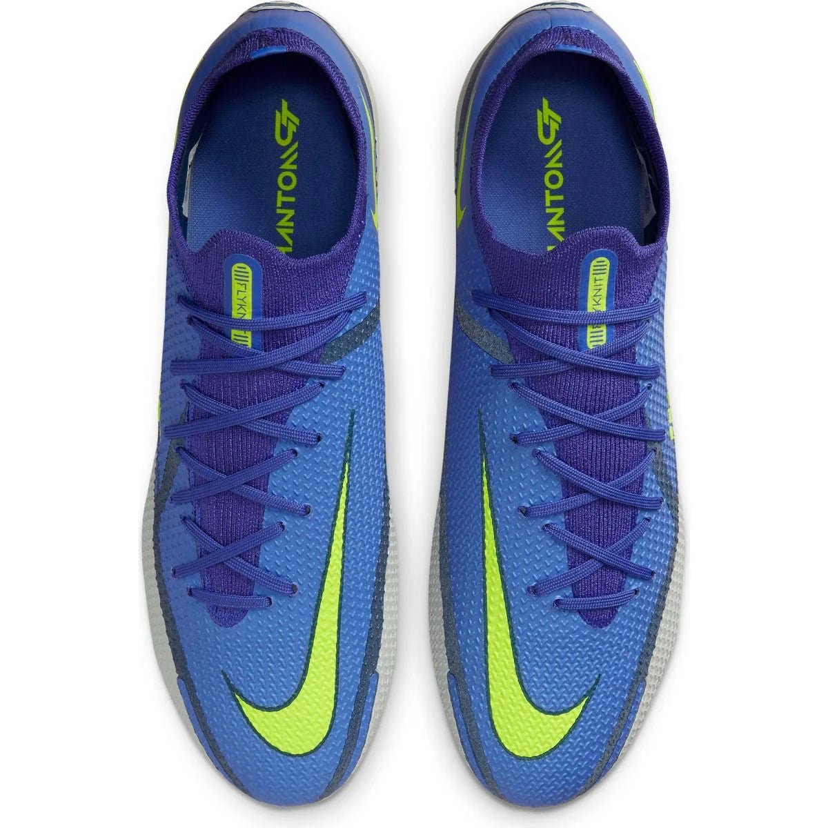 Nike Phantom GT2 Elite FG Firm Ground Soccer Cleats Sapphire/Volt/Blue - Best Buy Soccer