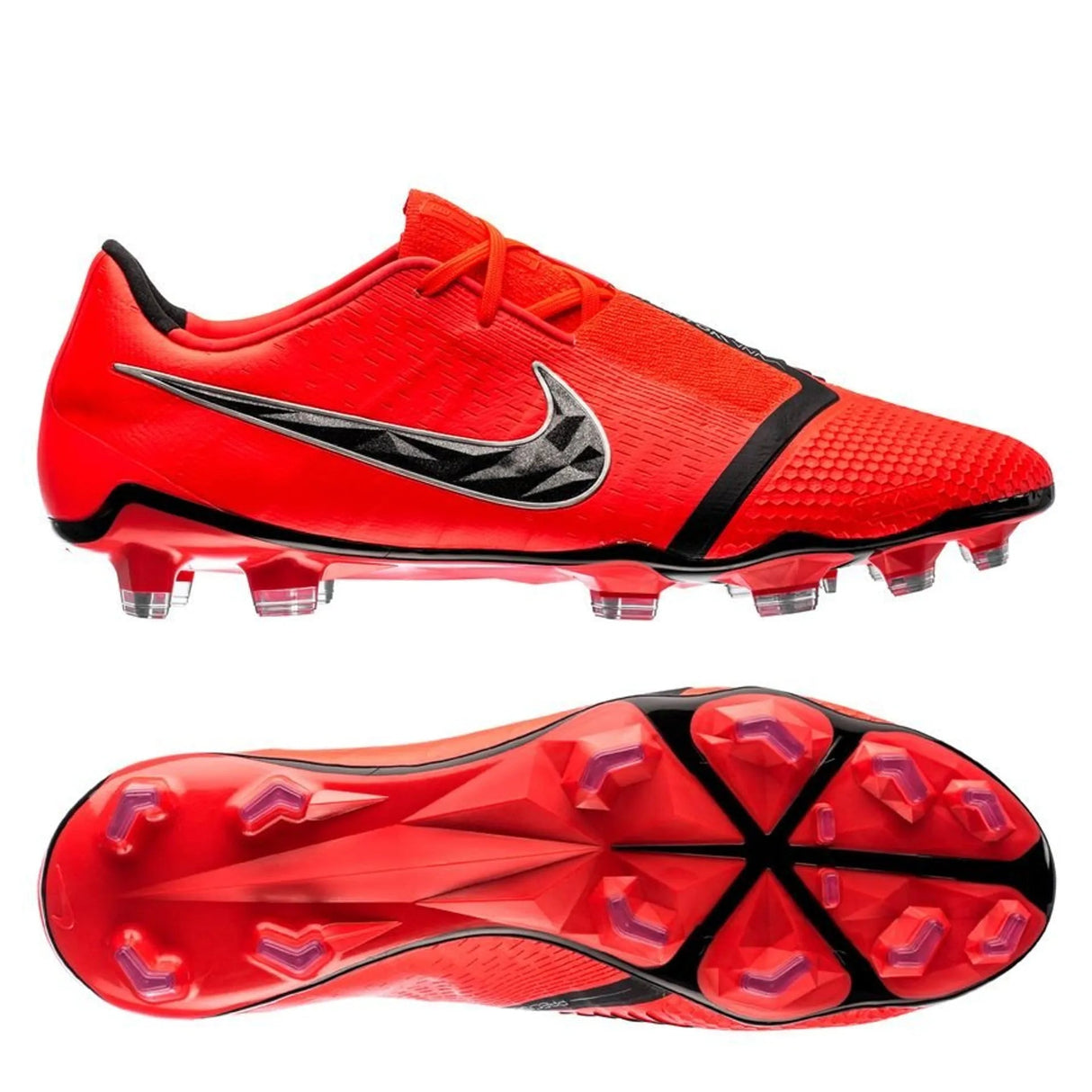Nike Phantom Venom Elite FG Firm Ground Soccer Cleats - Bright Crimson/Black - Best Buy Soccer