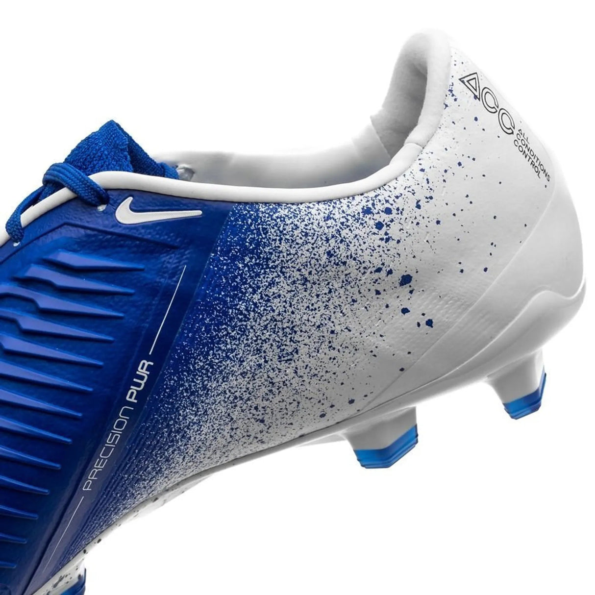 Nike Phantom Venom Elite FG Firm Ground Soccer Cleats - White/Racer Blue - Best Buy Soccer