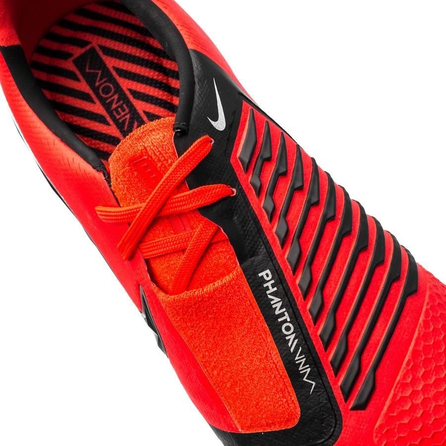 Nike Phantom Venom Elite FG Youth Soccer Cleats - Bright Crimson/Black/Crimson - Best Buy Soccer