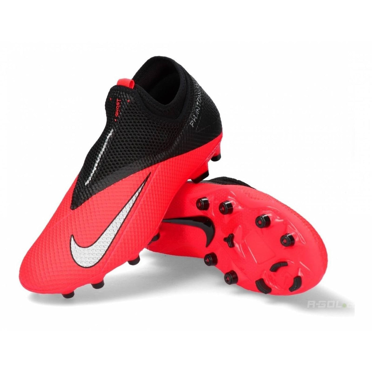Nike Phantom VSN 2 Academy FG Men's Soccer Cleats - Crimson - Best Buy Soccer