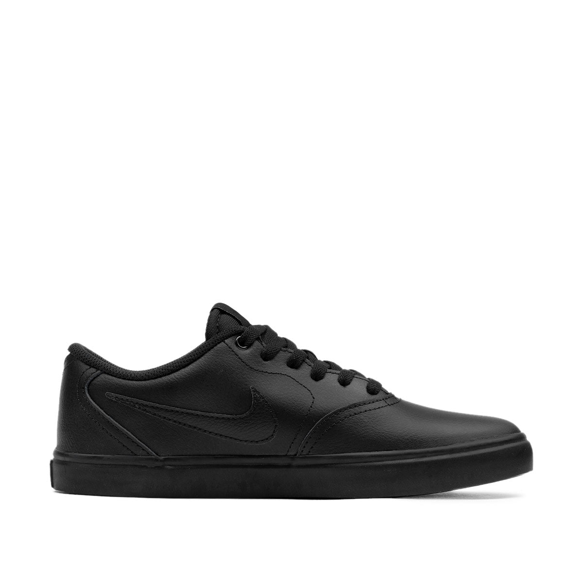 Nike SB Check Solarsoft Mens Size 9.5 Triple Black Sneaker Shoes Casual Athletic Nike Check Solarsoft Canvas SB Triple Black | eBay main image 4