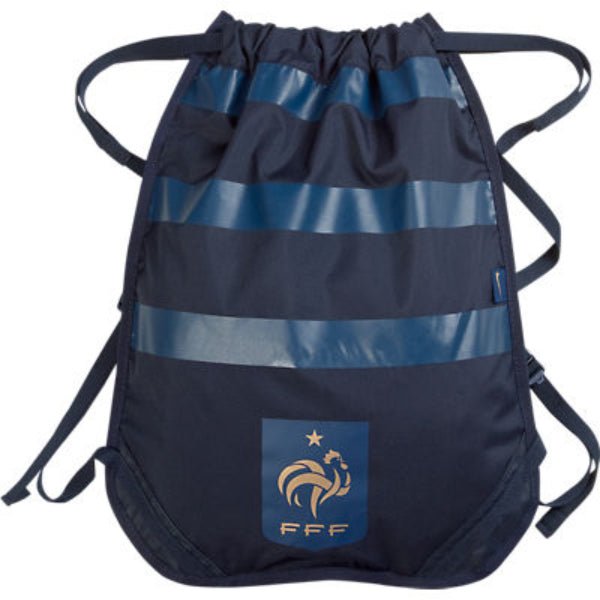 Nike Soccer France Gymsack - Obsidian/Gold - Best Buy Soccer