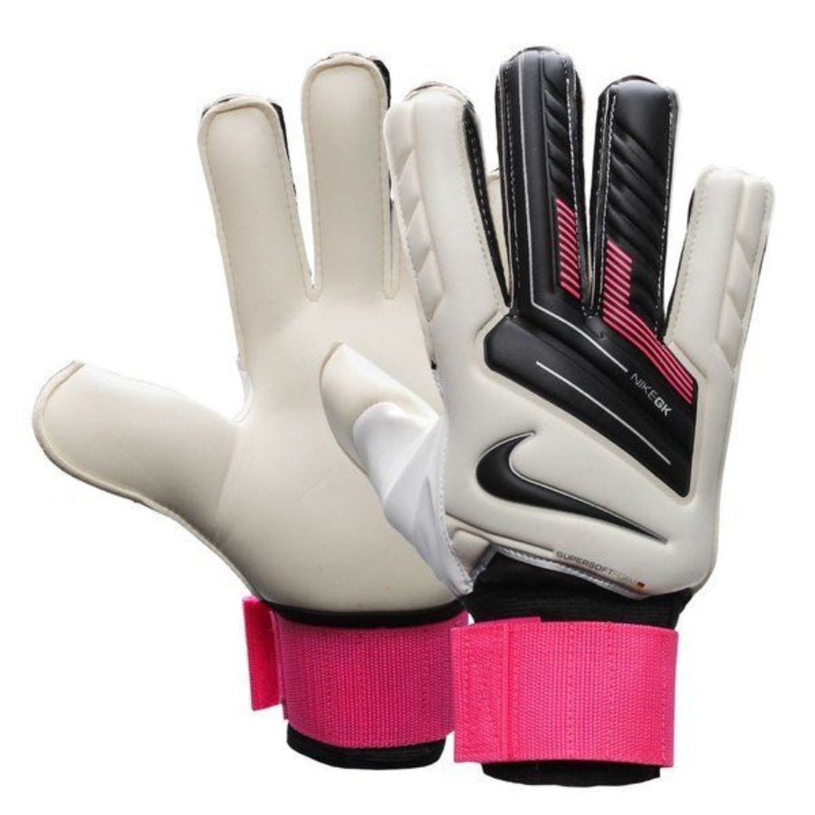 Nike Spyne Pro Goalkeeper Gloves White/Pink/Black - Best Buy Soccer