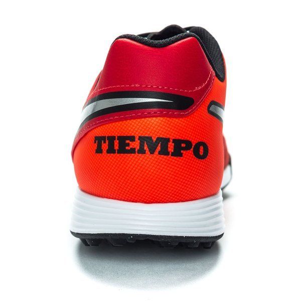 Nike Tiempo Genio Leather II TF Turf Soccer Cleats - Light Crimson/Metallic Silver - Best Buy Soccer