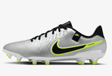 Nike Tiempo Legend 10 Academy FG Firm Ground Silver - Best Buy Soccer