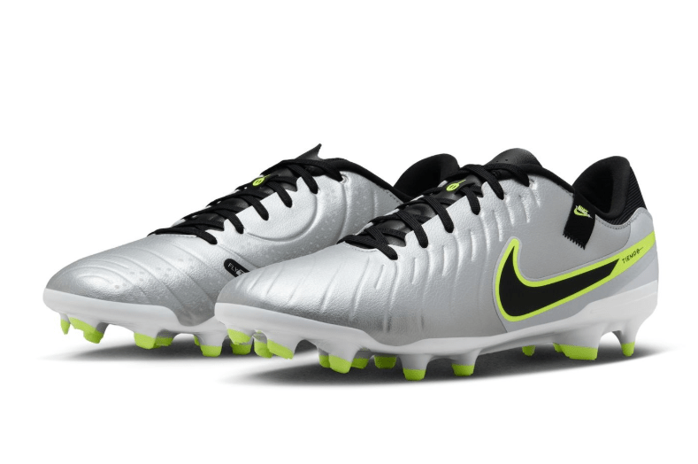 Nike Tiempo Legend 10 Academy FG Firm Ground Silver - Best Buy Soccer