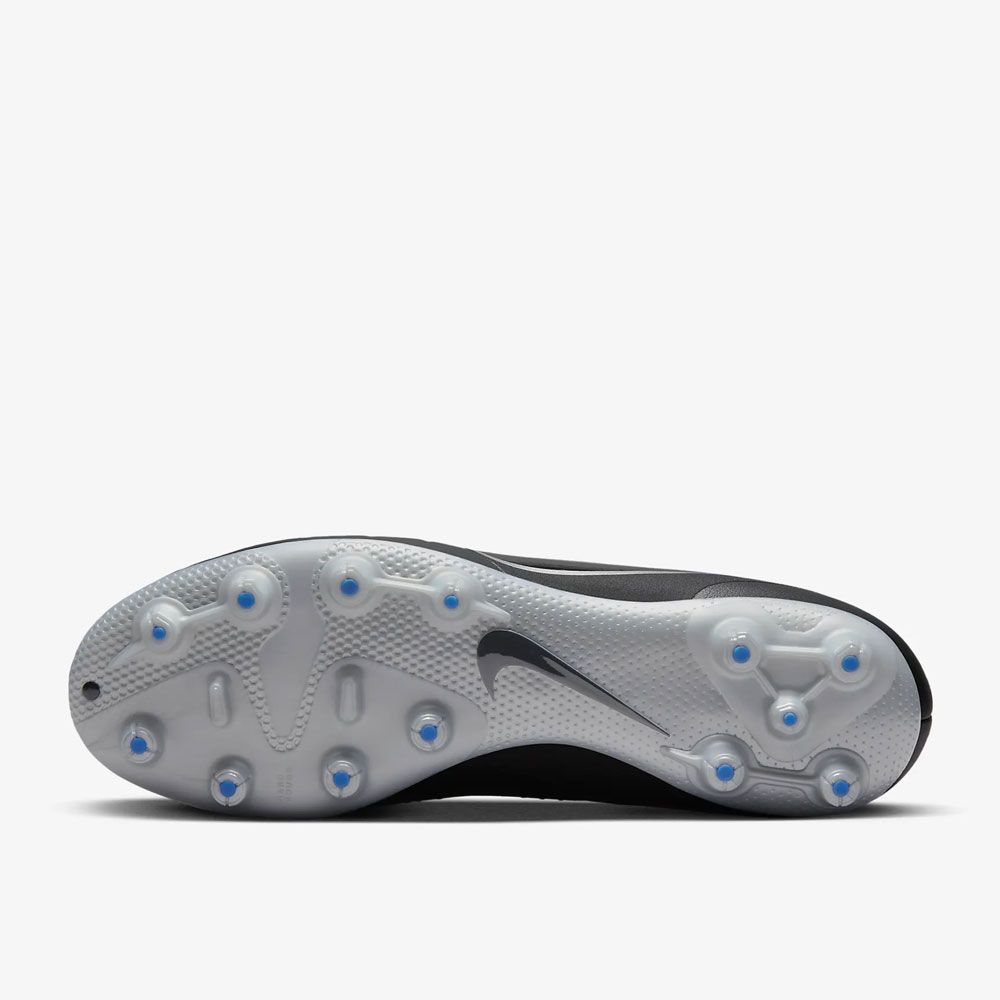 Nike Tiempo Legend 10 Academy Firm Ground Soccer Cleats Black/Hyper Royal/Chrome - Best Buy Soccer