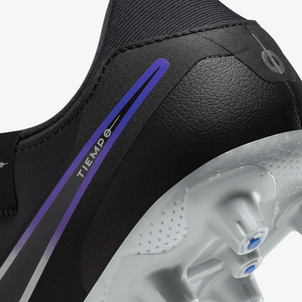 Nike Tiempo Legend 10 Academy Firm Ground Soccer Cleats Black/Hyper Royal/Chrome - Best Buy Soccer