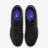 Nike Tiempo Legend 10 Academy Firm Ground Soccer Cleats Black/Hyper Royal/Chrome - Best Buy Soccer