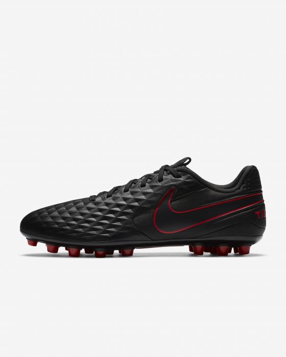 Nike Tiempo Legend 8 AG Men's Soccer Cleats - Black/Grey /Red - Best Buy Soccer