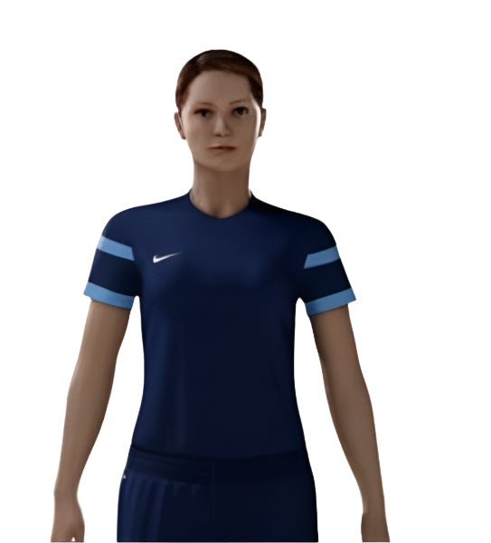 Nike Trophy II Women's Jersey - Navy/Light Blue - Best Buy Soccer