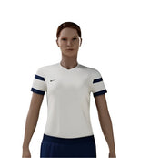 Nike Trophy II Women's Jersey - White/Navy - Best Buy Soccer