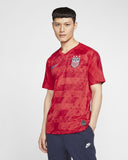 Nike USMNT 2019 Stadium Away Men's Jersey - Speed Red/Bright Blue - Best Buy Soccer