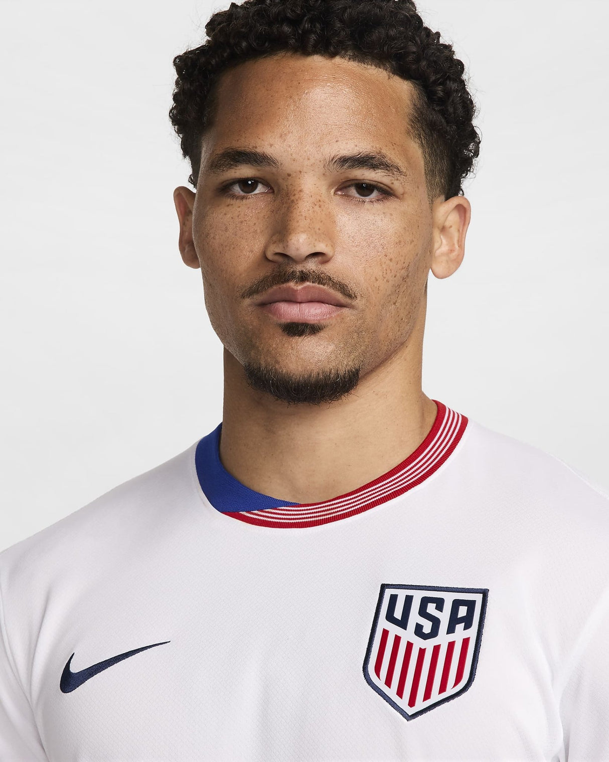 Nike USMNT 2024 Stadium Home Men's Jersey - White/White - Best Buy Soccer