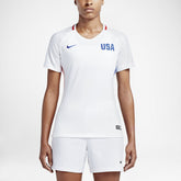 Nike USWNT 2016 Stadium Olympic Women's Jersey - White/Cobalt - Best Buy Soccer