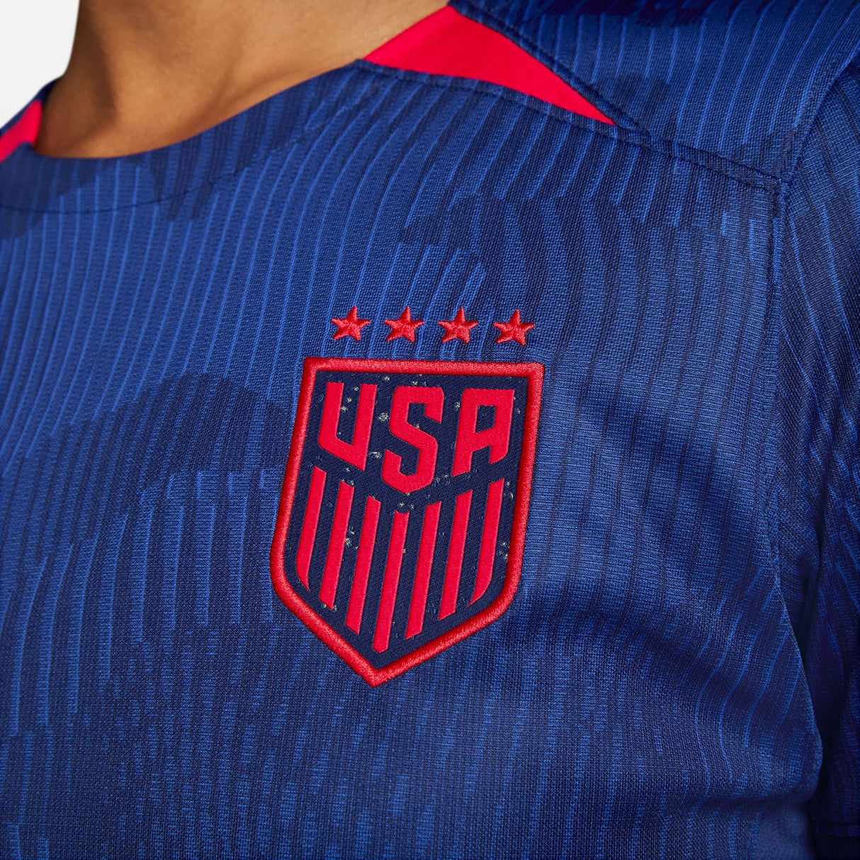 Nike USWNT 2023 Stadium Away Women's Jersey - Royal/Navy/Red - Best Buy Soccer