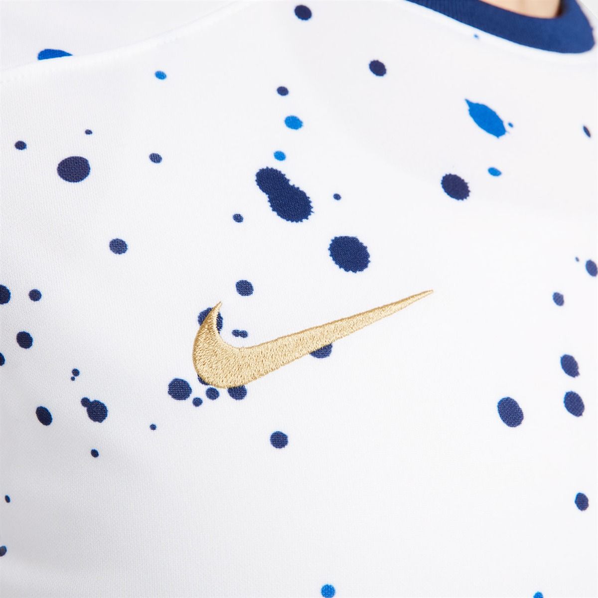 Nike USWNT 2023 Stadium Away Women's Jersey - White/Navy/Gold - Best Buy Soccer