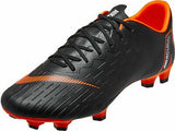 Nike Vapor 12 Pro FG Black/Orange - Best Buy Soccer