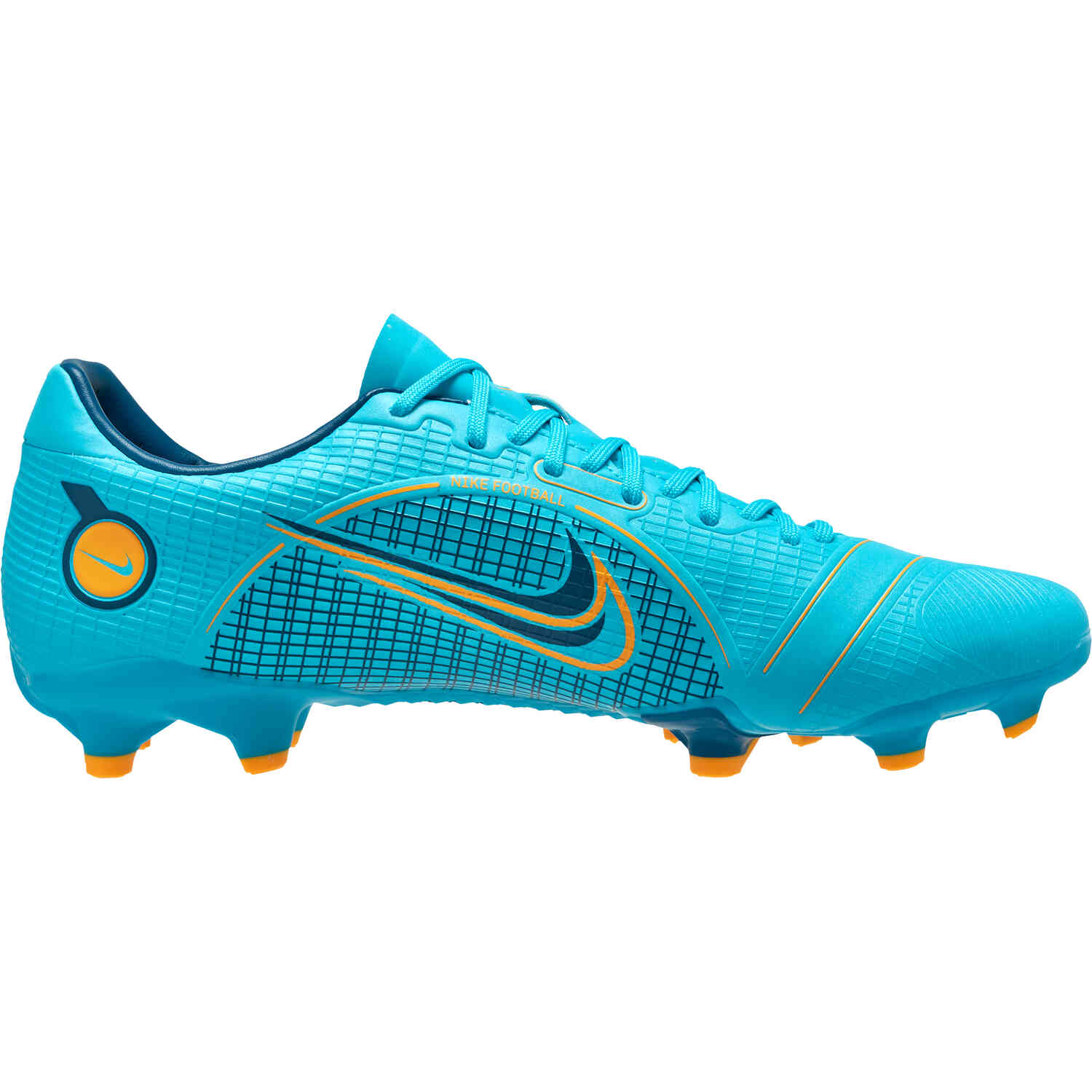 Nike Vapor 14 Academy FG/MG Chlorine Blue/Marina/Laser Orange - Best Buy Soccer