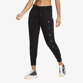 Nike Women's Dri Fit Get Fit Fleece Pant Black/White - Best Buy Soccer