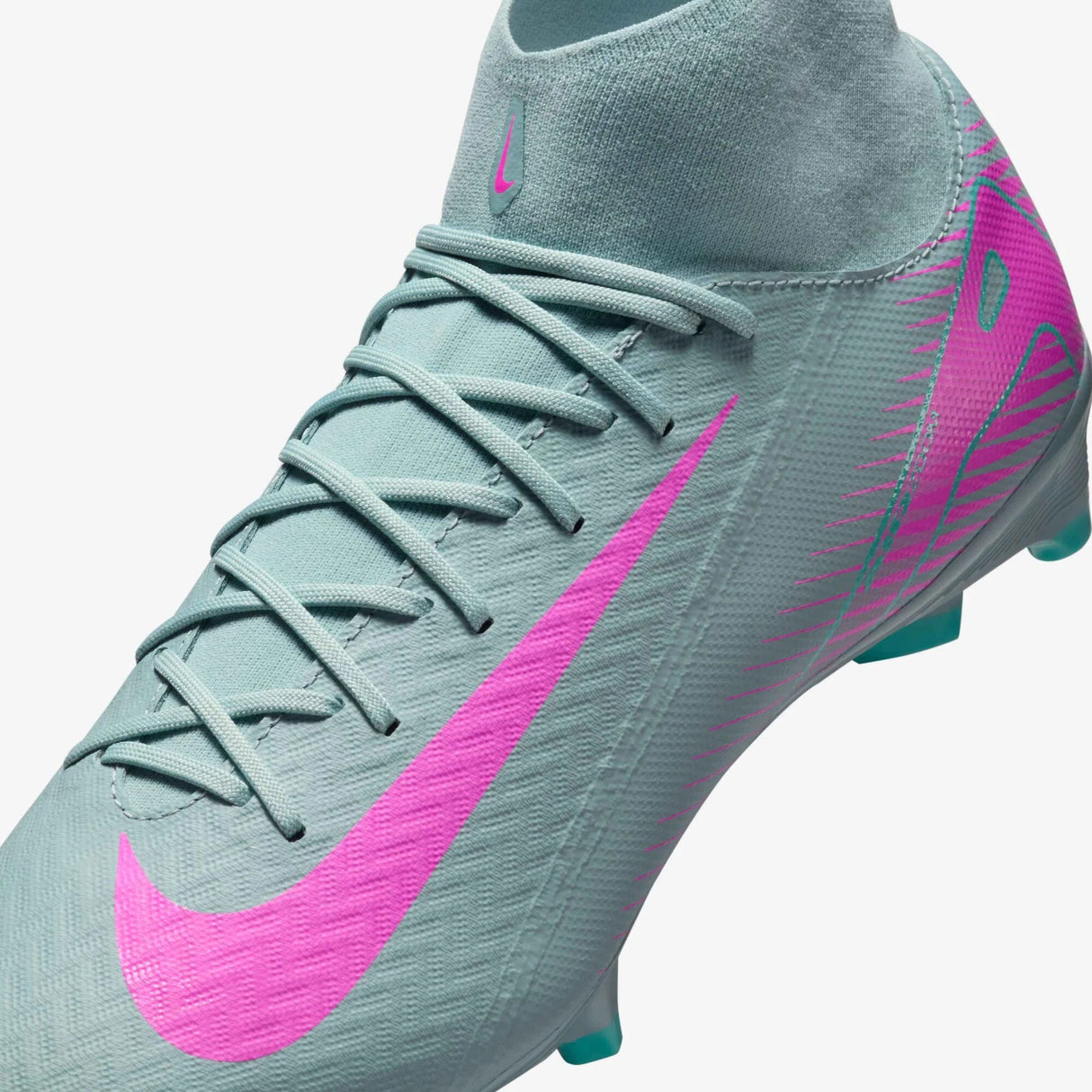 Nike Zoom Mercurial Superfly 10 Academy FG/MG Multi - Ground Football Boots Ocean Cube/Pink Blast - Best Buy Soccer