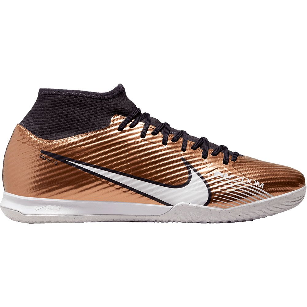 Nike Zoom Mercurial Superfly 9 IC Indoor Shoes Metallic Copper - Best Buy Soccer