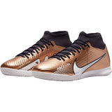 Nike Zoom Mercurial Superfly 9 IC Indoor Shoes Metallic Copper - Best Buy Soccer