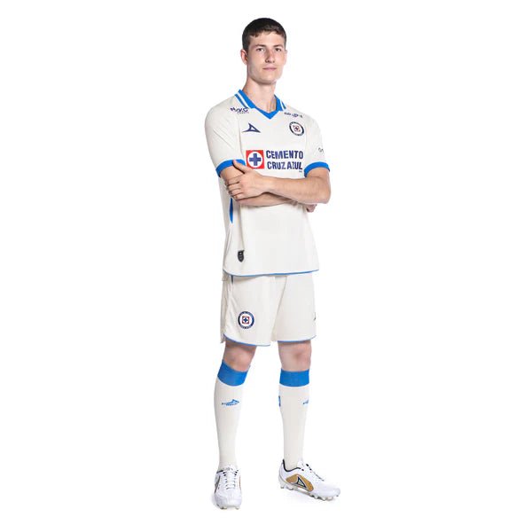 Pirma Cruz Azul Away Men's Soccer Jersey 26/27 - Grey/Navy Blue - Best Buy Soccer