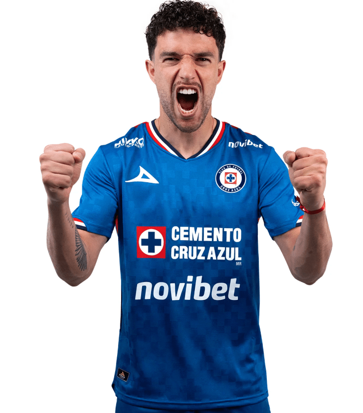 Pirma Cruz Azul Home Youth Soccer Jersey 25 - Royal Blue - Best Buy Soccer