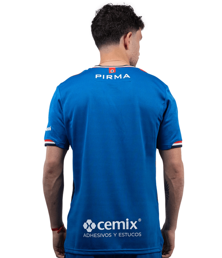 Pirma Cruz Azul Home Youth Soccer Jersey 25 - Royal Blue - Best Buy Soccer