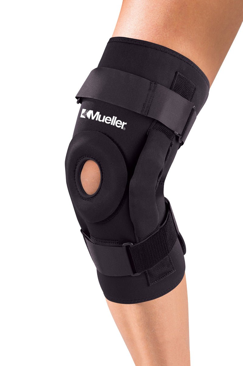 Pro Level™ Hinged Knee Brace Deluxe - Black - Best Buy Soccer