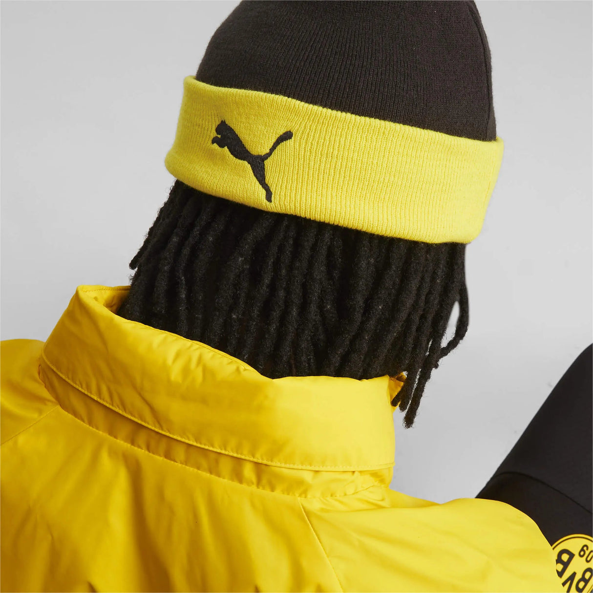 PUMA 2023 - 24 Borussia Dortmund Pom Beanie Black/Yellow - Best Buy Soccer