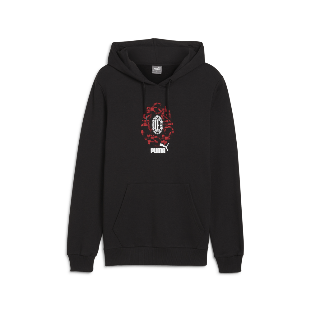PUMA AC Milan Culture Hoodie Black/Red - Best Buy Soccer