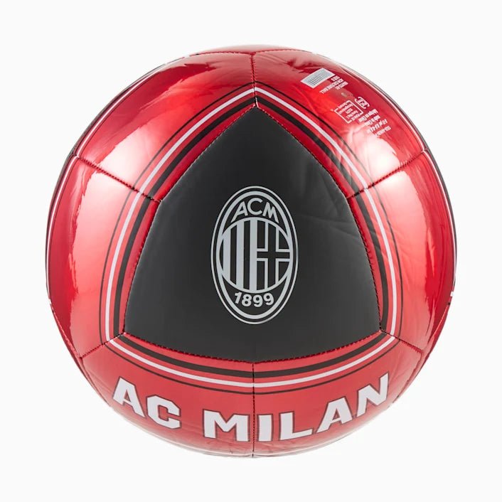 PUMA AC Milan Culture Soccer Ball - Black/Red - Best Buy Soccer