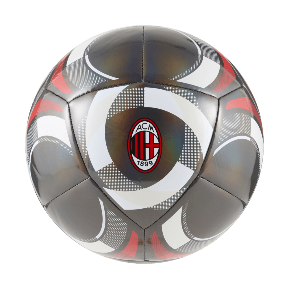 PUMA AC Milan Culture Soccer Ball - Black/Red - Best Buy Soccer