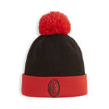 PUMA AC Milan Ess Pom Beanie Black/Red - Best Buy Soccer