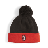 PUMA AC Milan Fan Pom Beanie Black/Red - Best Buy Soccer