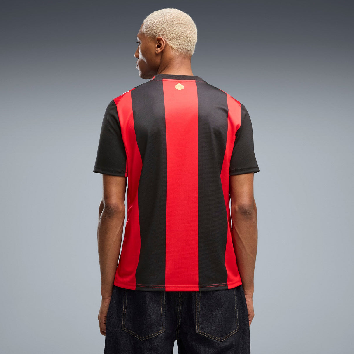 PUMA AC Milan Home Men's Soccer Jersey 2026 - Black/Red - Best Buy Soccer