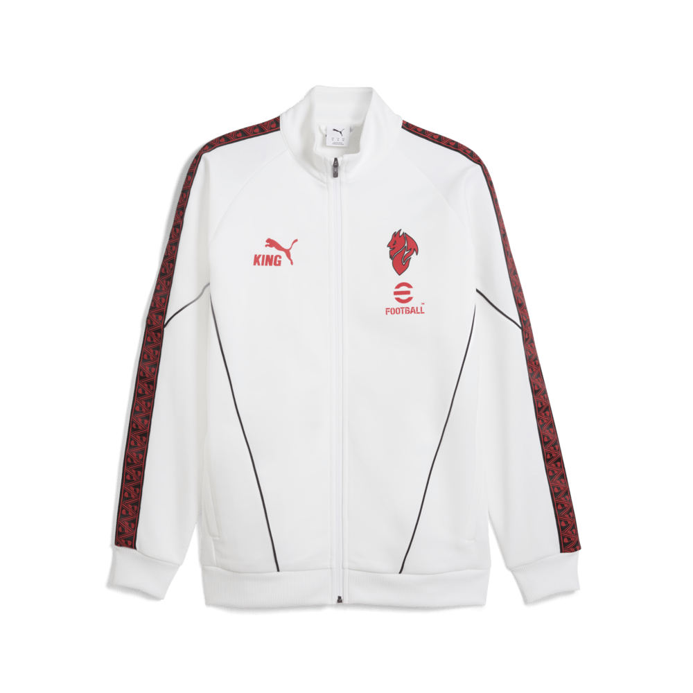 PUMA AC Milan King Anthem Men's Soccer Jacket - White/Red - Best Buy Soccer