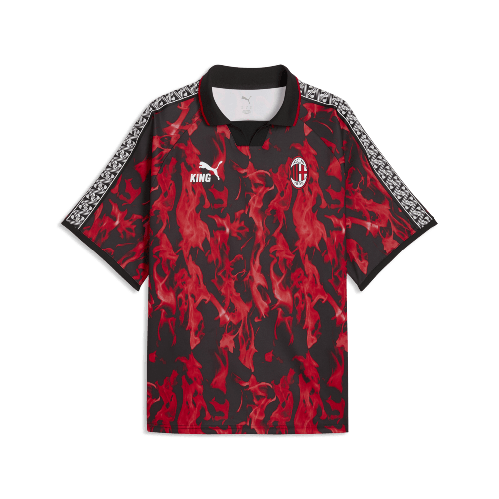 PUMA AC Milan King Retro Men's Soccer Jersey 2026 - Red/Black - Best Buy Soccer
