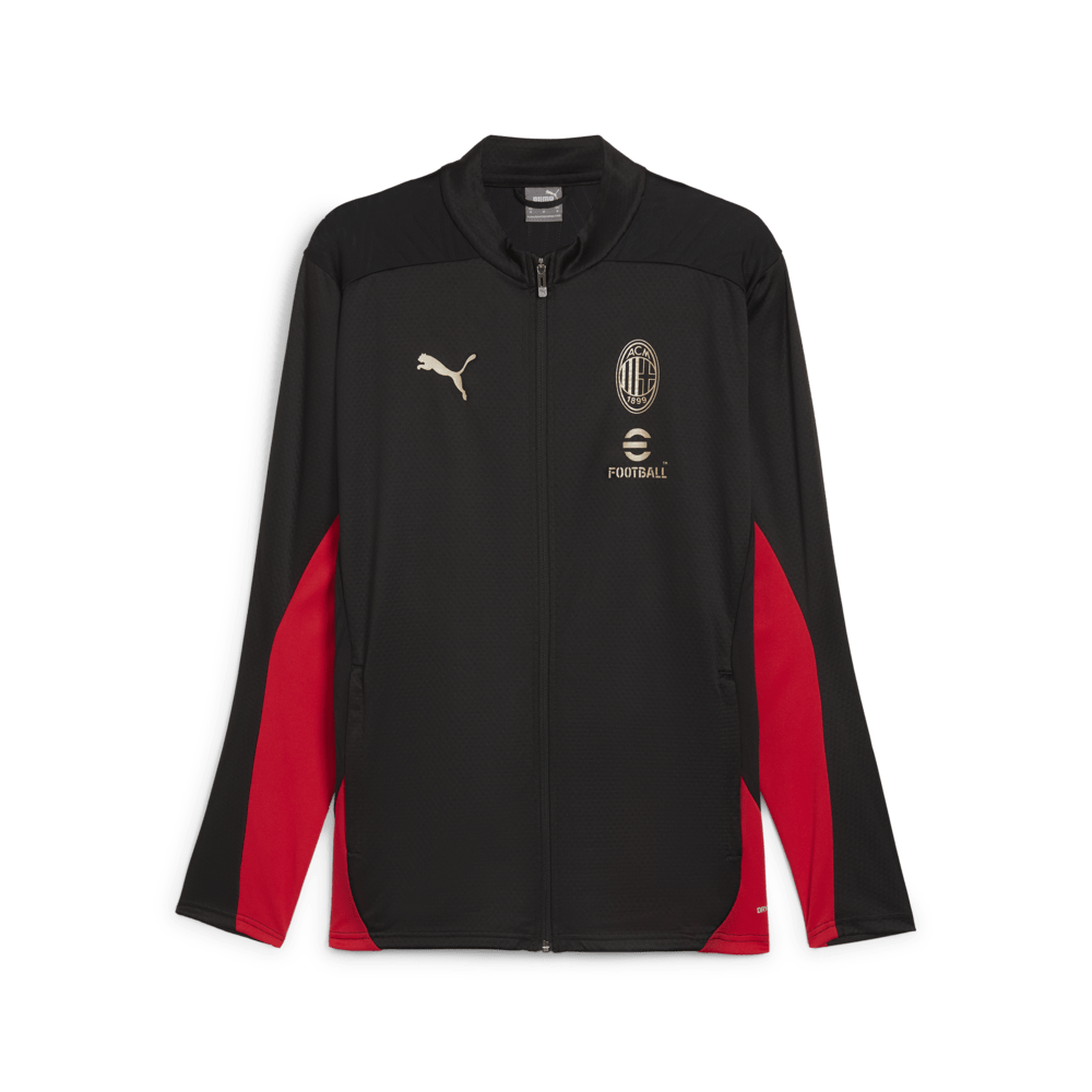 PUMA AC Milan Training Jacket Black/Red - Best Buy Soccer