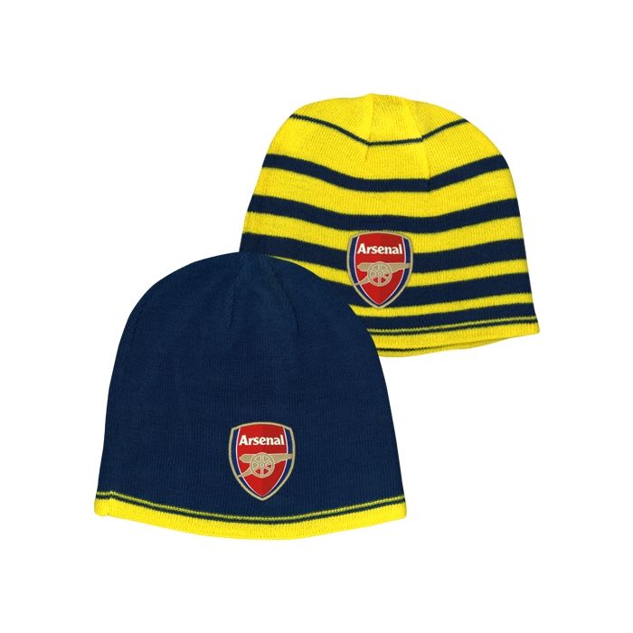 PUMA Arsenal Performance Reversible Beanie Navy/Yellow - Best Buy Soccer