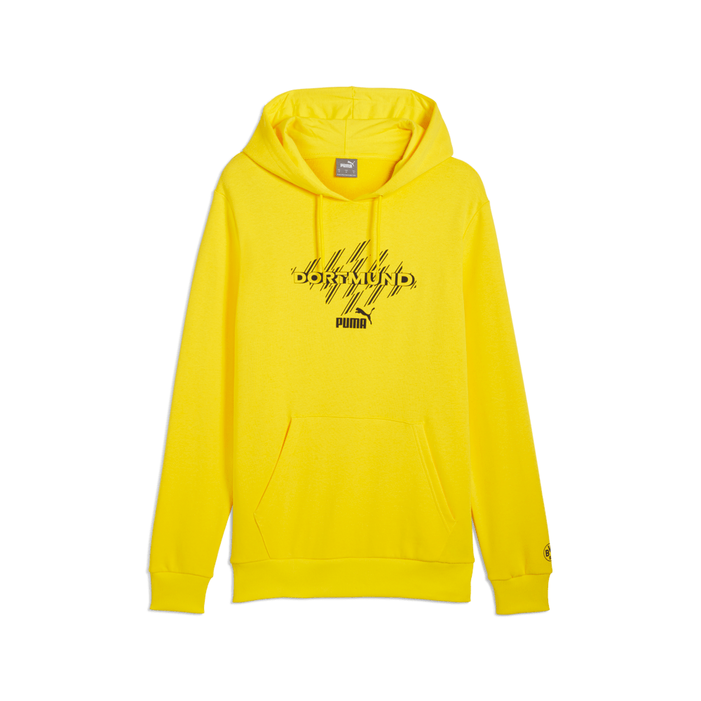 PUMA Borussia Ftblculture Hoodie Yellow/Black - Best Buy Soccer