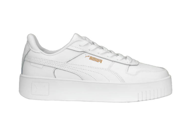 PUMA Carina Street Women's Sneaker White/Gold - Best Buy Soccer
