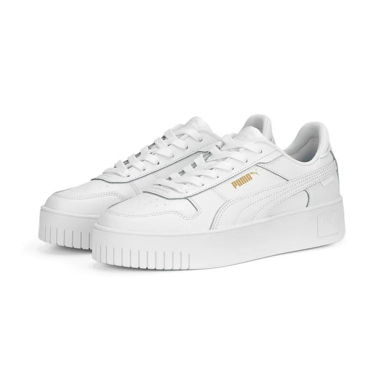 PUMA Carina Street Women's Sneaker White/Gold - Best Buy Soccer