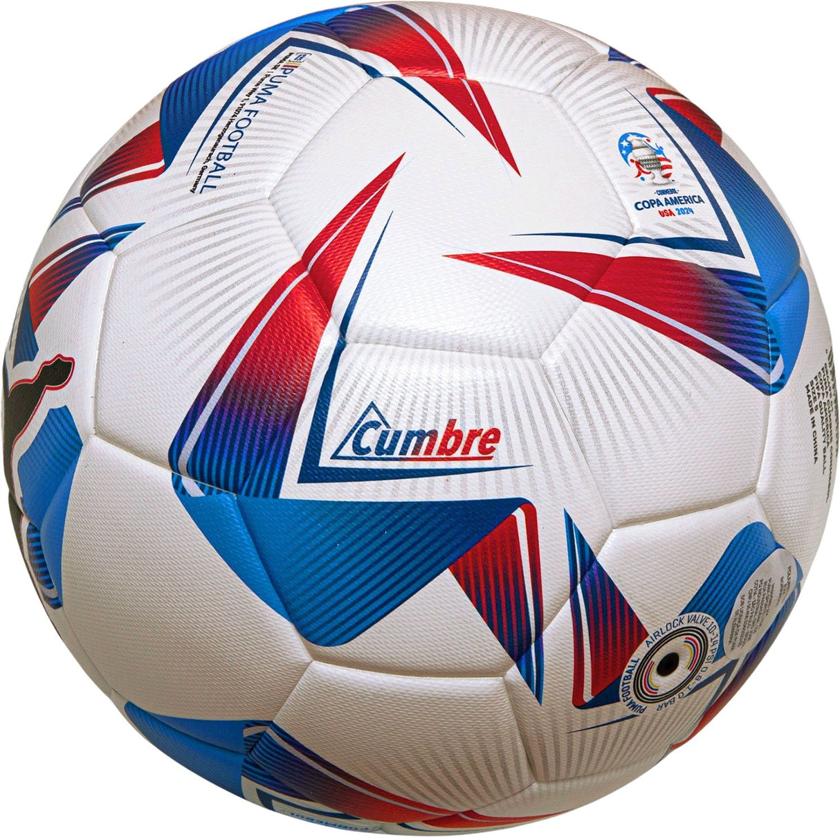 Puma Cumbre Conmebol Copa America FIFA Quality Soccer Ball - White/Multi-Color - Best Buy Soccer