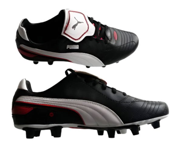 PUMA Esito Finale I FG Firm Ground Soccer Cleats Black/White/Red - Best Buy Soccer