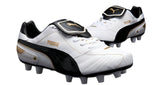PUMA Esito Finale I FG Firm Ground Soccer Cleats White/Gold - Best Buy Soccer